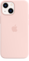Apple iPhone 13 mini Silikonskal MagSafe Kritrosa