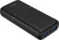 DELTACO Powerbank 20 000 mAh 20W Svart