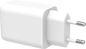 DELTACO Väggladdare 1x USB-C 67 W Vit