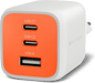 HyperJuice Flex 65W Väggladdare GaN - Orange