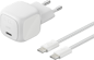 Belkin Väggladdare USB-C 30W inklusive 2m USB-C kabel Silver