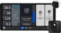 Shelly Wall Display X2 Black + BLU H&T Black