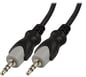 Audiokabel 3,5mm ha-ha, 2m
