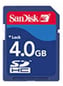 SDHC-card Sandisk 4GB