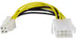 Adapterkabel 8-pin EPS12V till 4-pin ATX12V 10cm