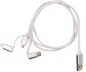 Moba USB-A - 3in1 MicroUSB, Lightning, USB-C 1m