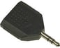 Adapter Y-split 2x3,5mm till 1x3,5mm