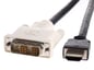 DVI-kabel DVI ha - HDMI ha 2m Svart