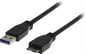 DELTACO USB 3.0-kabel A ha - Micro-B ha 0.5 m