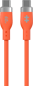 HyperJuice 60W Silicone USB-C to USB-C 1.5m Orange