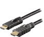 DELTACO HDMI-kabel 1.4 ha-ha Aktiv Svart 25 m