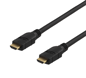 DELTACO HDMI-kabel 2.0 ha-ha Aktiv Svart 5 m
