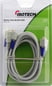 VGA-kabel HD15 ha-ha 3m Vit