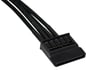 NZXT SATA till 4-Pin Molex 450mm - sleevad
