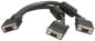 VGA Y-kabel 1xha till 2x ho