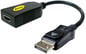 ACCELL Adapter DisplayPort till HDMI med ljud Svart 0.1m