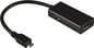MHL adapter USB microB ha till HDMI ho Svart 0.2m