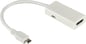 MHL adapter USB microB ha till HDMI ho Vit 0.2m