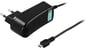 USB-Laddare vägguttag USB-micro för surfplattor m.m. 2.1A 2m Svart