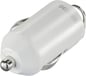 USB-Laddare bil/ciggutag 12/24V till 5V 2.1A USB Vit