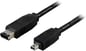 FireWire 400 kabel 6pin-4pin 1m