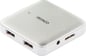 Deltaco USB 3.0 Hubb Kompakt 4-portar