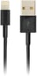 Lightningkabel Svart 3m