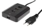 Laddstation 3-portar USB Svart