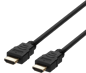 DELTACO HDMI-kabel 2.1 ha-ha Svart (F) 0.5 m