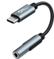 MicroConnect USB-C till 3,5 audio adapter, Grå
