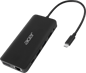 Acer USB-C Dockningsstation 100 W 12 portar Svart