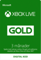 Microsoft Xbox Live Gold - 3 månader