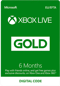 Microsoft Xbox Live Gold - 6 månader