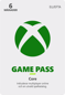 Xbox Game Pass Core 6 Månader