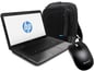 HP Compaq 655 paket med ryggsäck & trådlösmus
