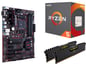 Uppgraderingspaket - AMD Ryzen 5 1500X ASUS