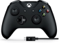 Microsoft Xbox One Wireless/Wired Controller Svart (Till PC)