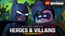 LEGO® Batman™: Legacy of the Dark Knight - Official Heroes & Villains Trailer