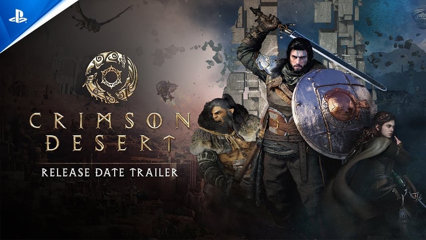Crimson Desert - Release Date Reveal Trailer | PS5 Games