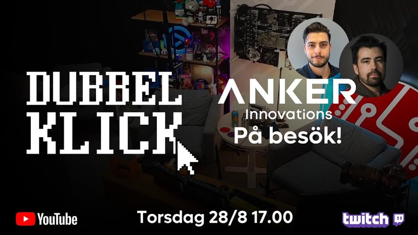 Dubbelklick #244 | Anker på besök