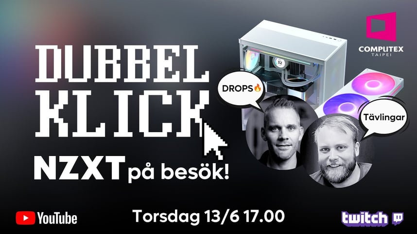 Dubbelklick #188 | NZXT kommer på besök