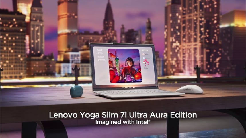 Introducing the Lenovo Yoga Slim 7i Ultra Aura Edition