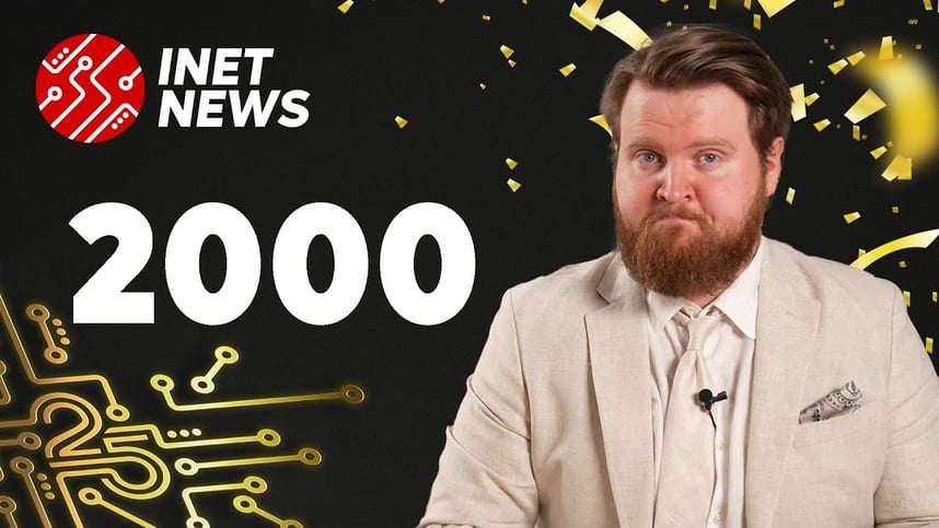 INET NEWS - Nostalgi från år 2000 | "Kryptonit i fi**an"