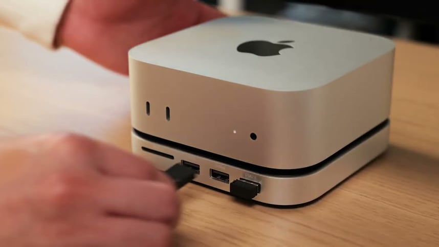 Mac Mini M4 Stand & Hub with SSD Enclosure