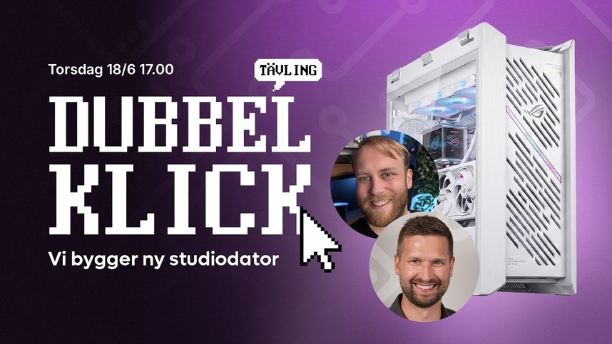 Dubbelklick #283 | Vi bygger ny studiodator