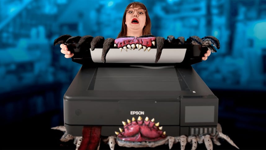 Ett monster till skrivare 👹 - Epson Ecotack ET-8550