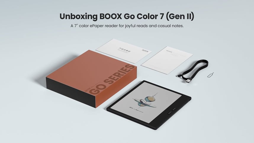 BOOX Go Color 7 (Gen II) Official Unboxing