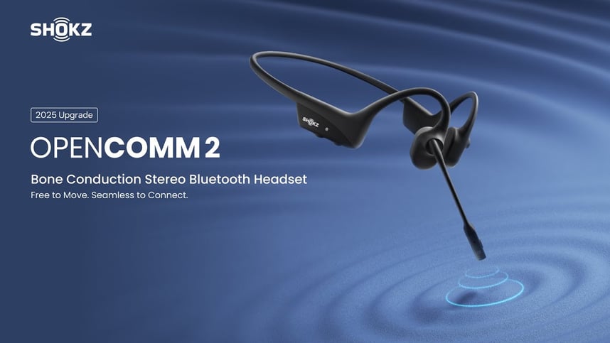 Shokz OpenComm2｜Introducing OpenComm2 2025 Upgrade