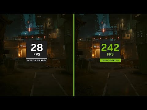 DLSS 4 vs DLSS Off Comparison | Cyberpunk 2077
