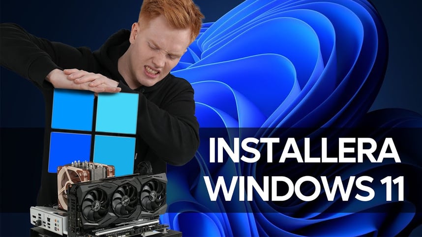 Så här installerar du Windows 11